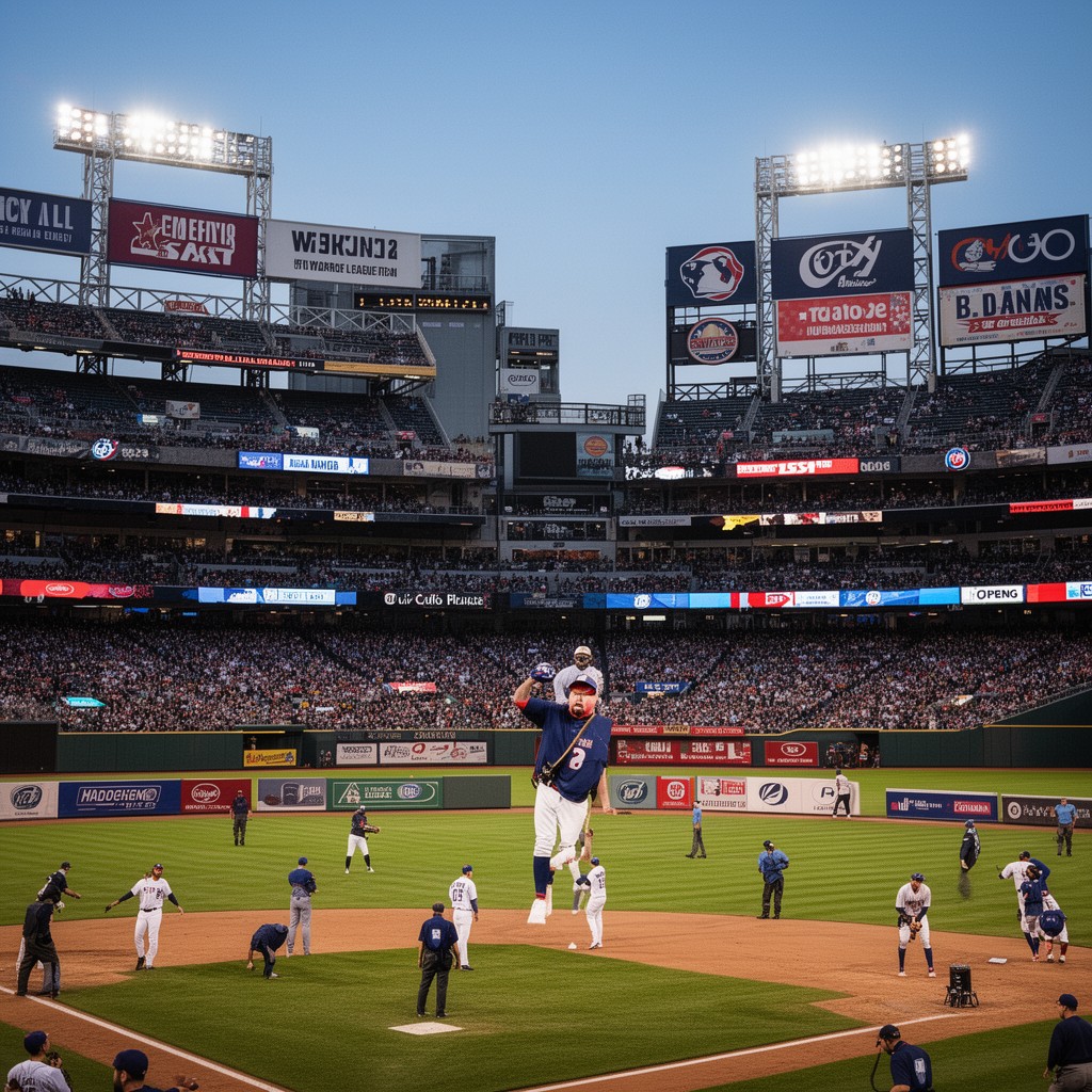 AI-generated illustration of American League East
