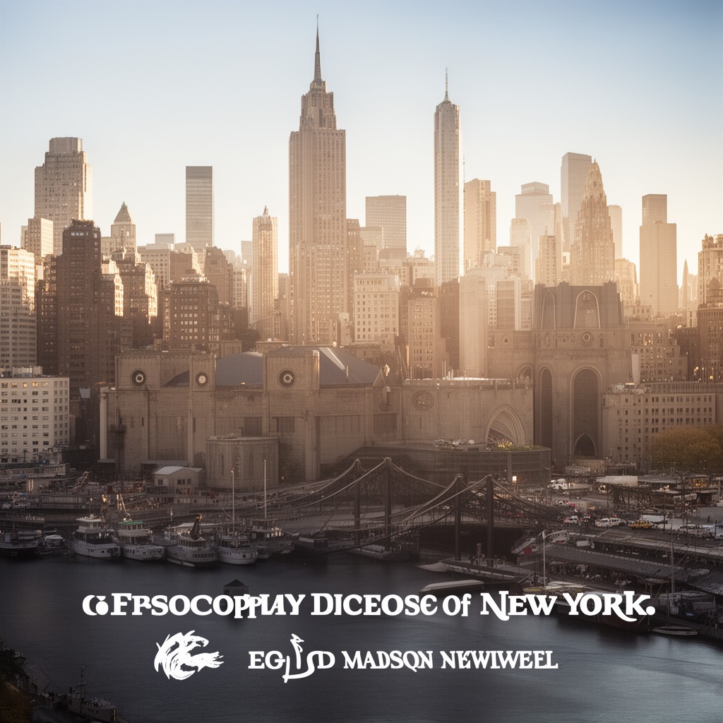 AI-generated illustration of Episcopal Diocese of New York