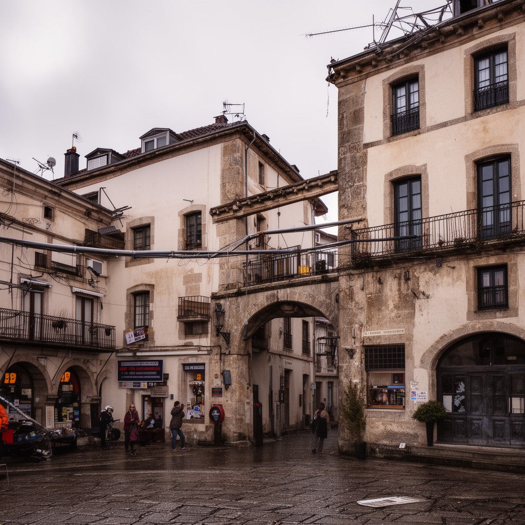AI-generated illustration of Gernika-Lumo