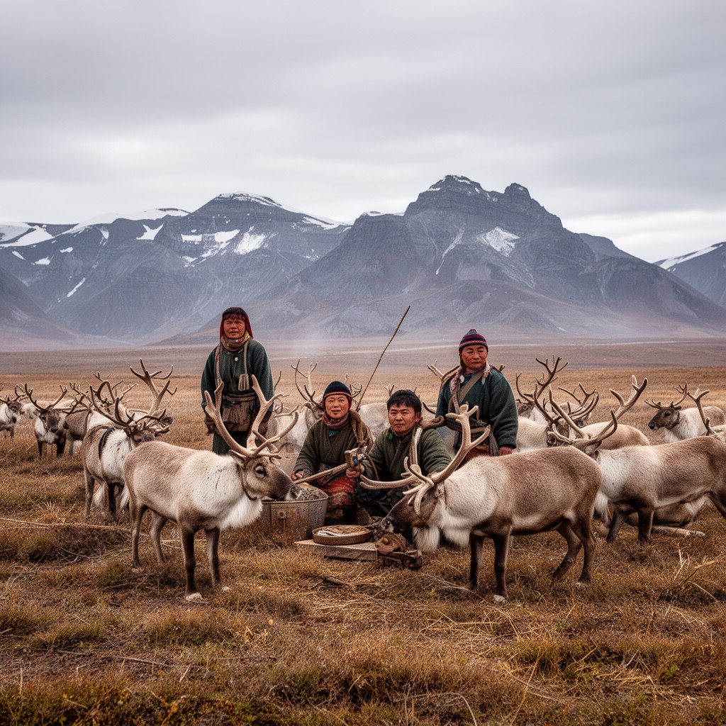 AI-generated illustration of Chukchi