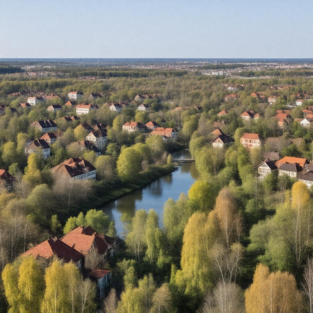 AI-created image of Älvsjö