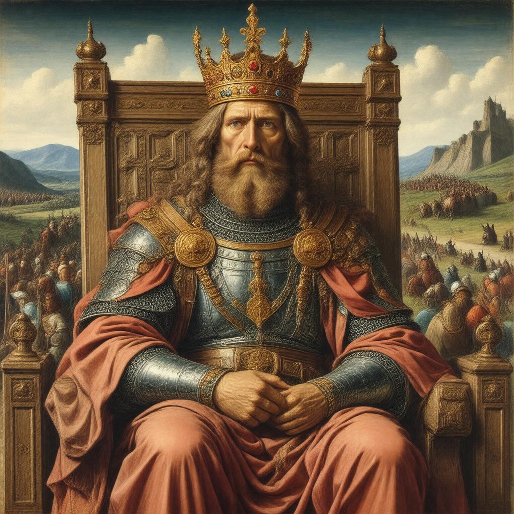 AI-created image of Æthelred the Unready