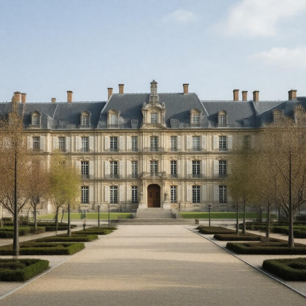 AI-created image of École Normale Supérieure