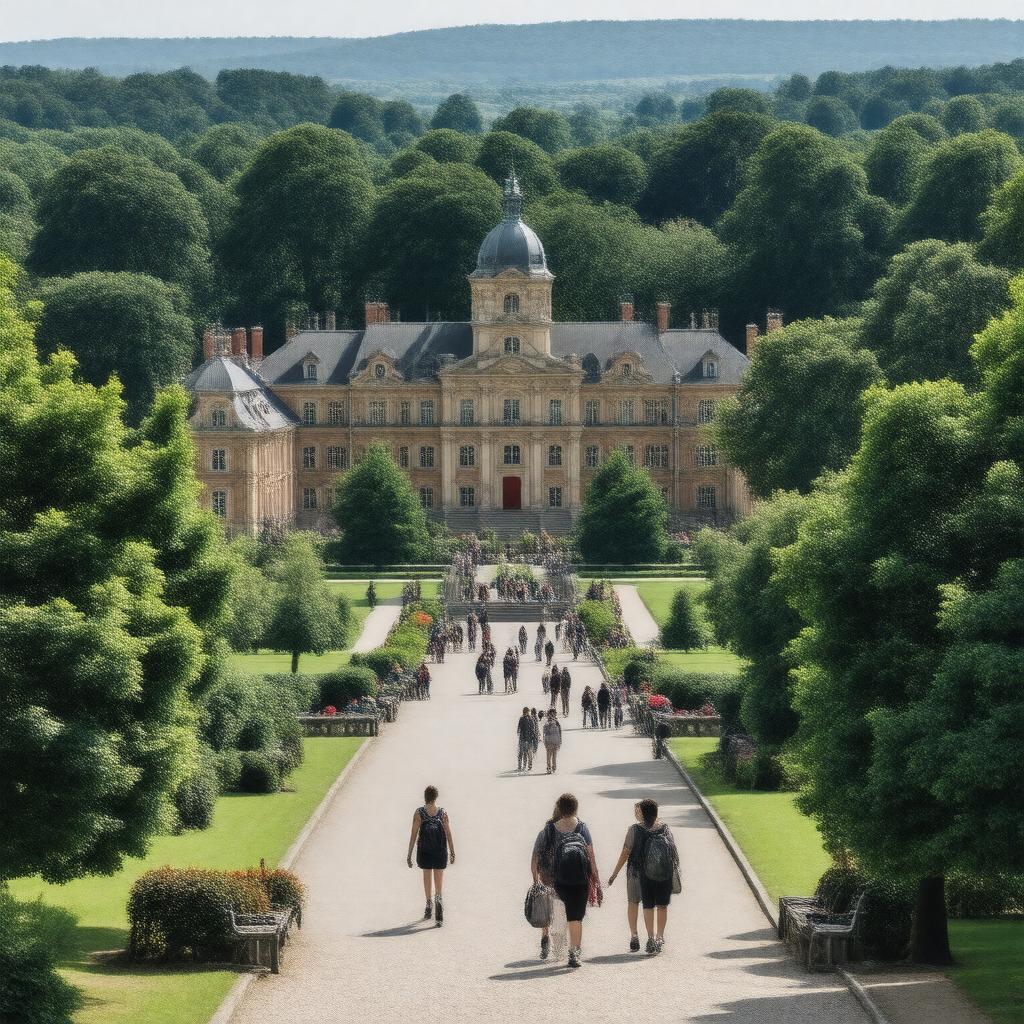 AI-created image of École Polytechnique
