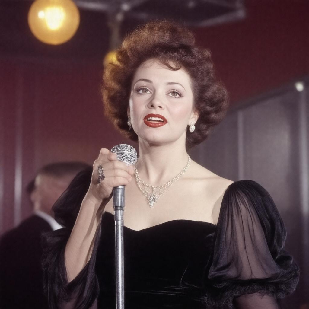 AI-created image of Édith Piaf