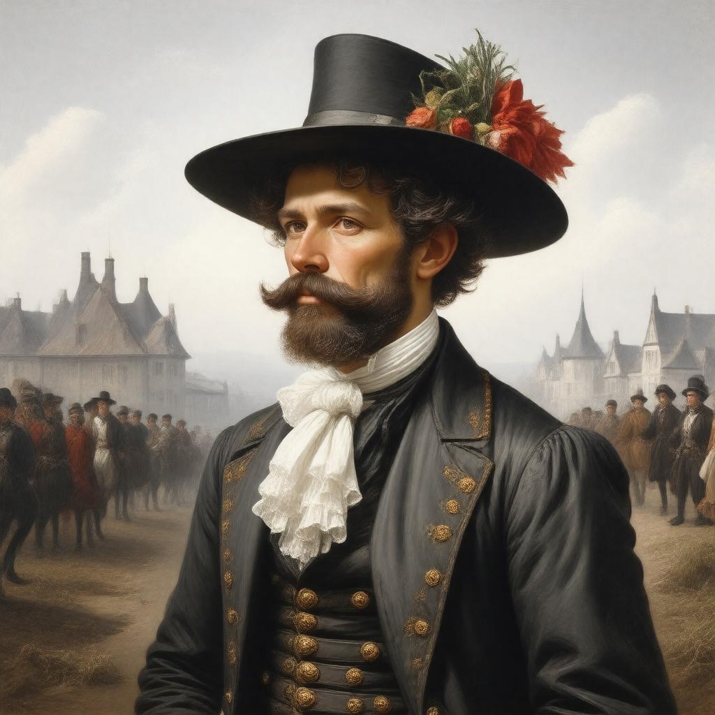 AI-created image of Édouard