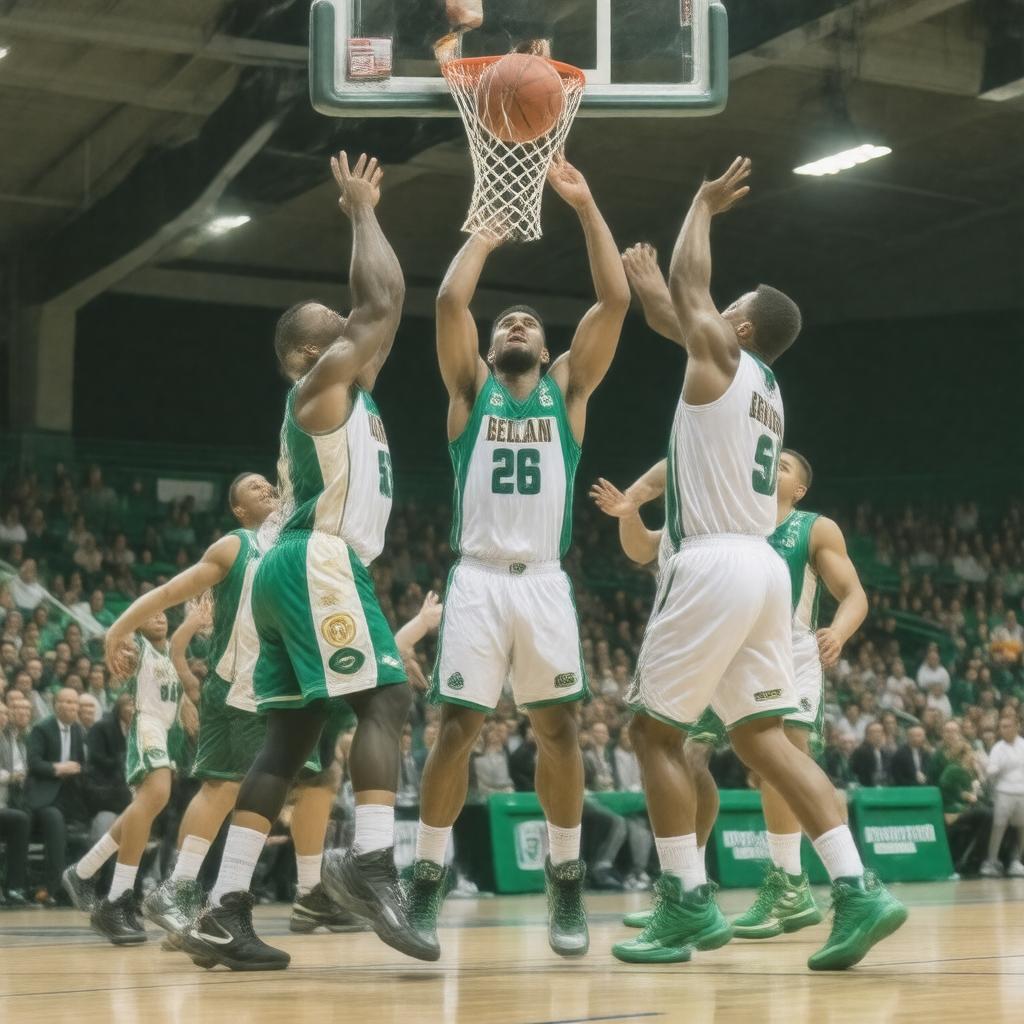 AI-created image of Élan Béarnais Pau-Orthez