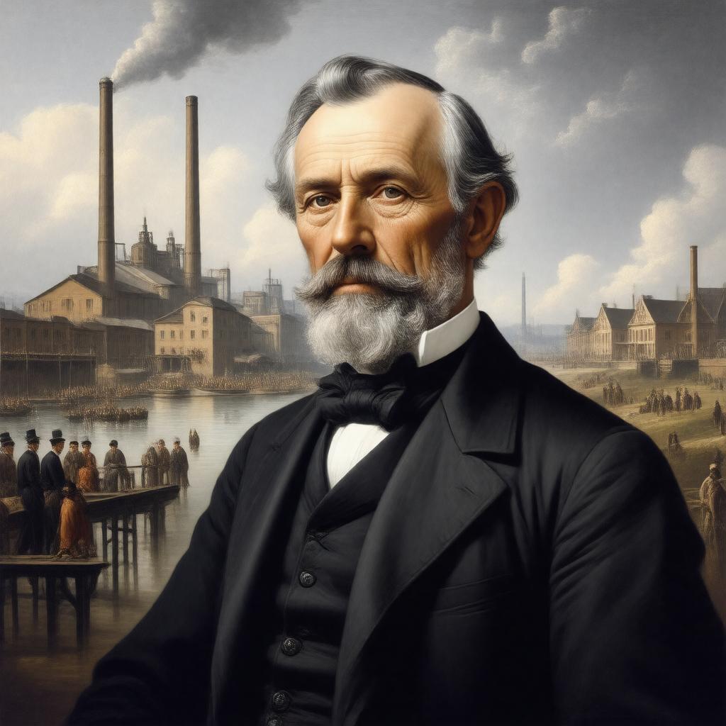 Click to view larger image AI-created image of Éleuthère Irénée du Pont