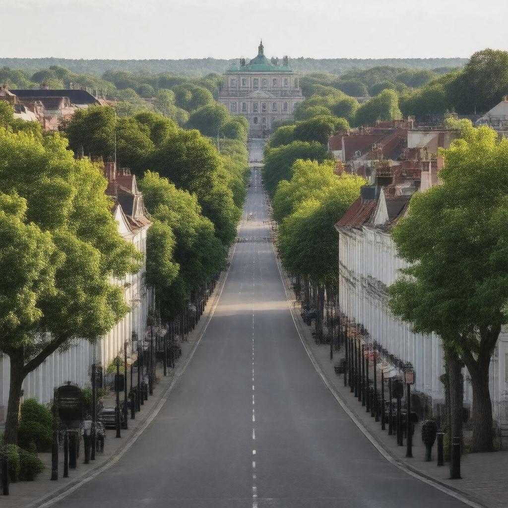 AI-created image of Östermalm