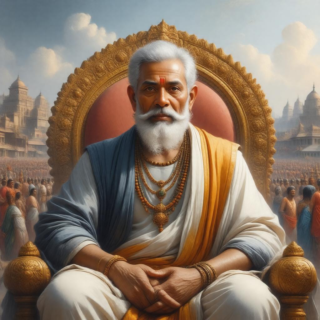 AI-created image of Śuddhodana