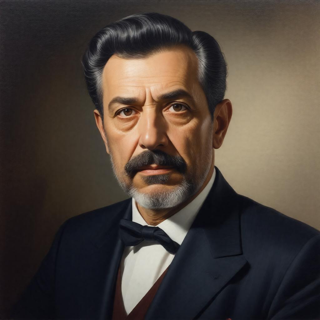 AI-created image of Şener Şen