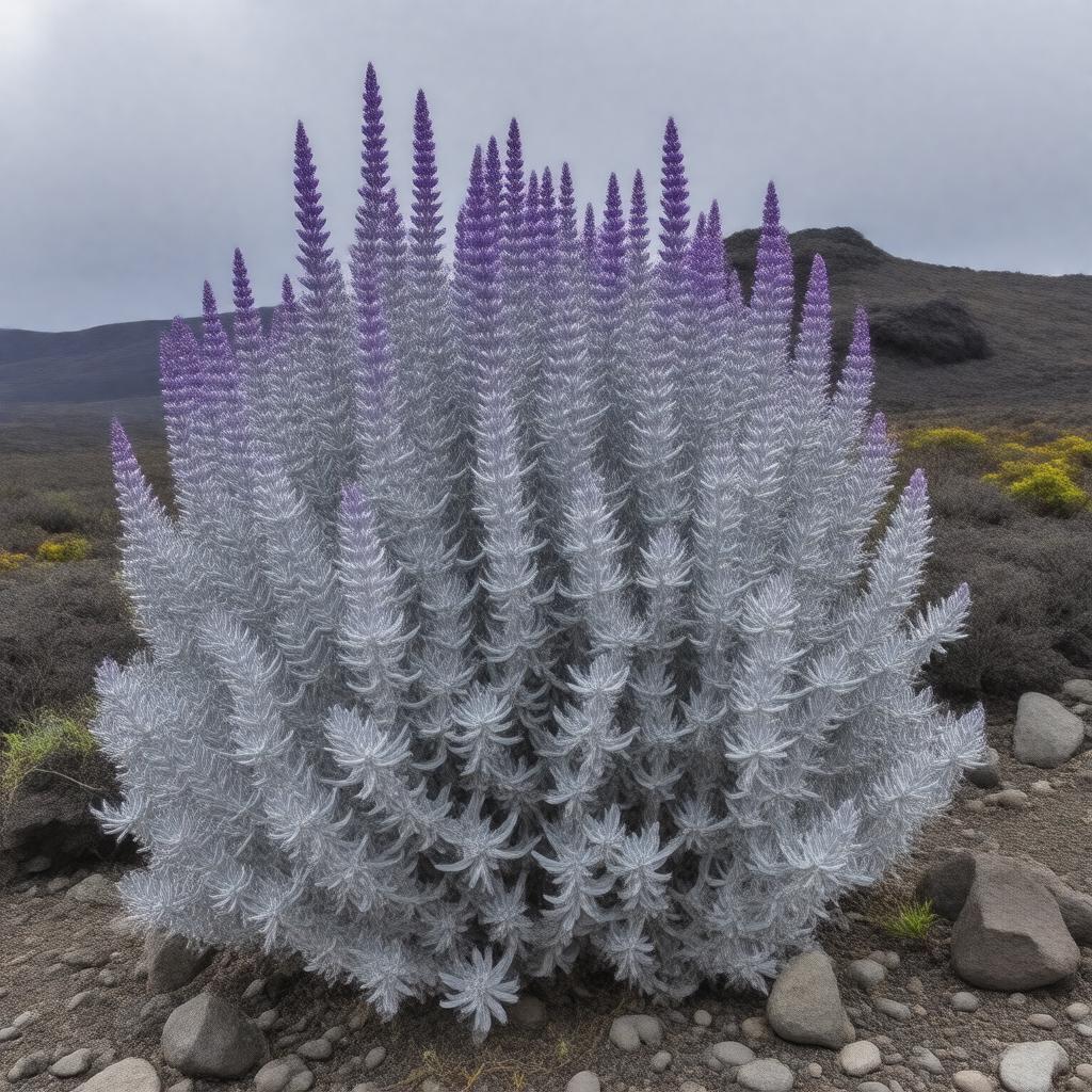 Click to view larger image AI-created image of ʻāhinahina