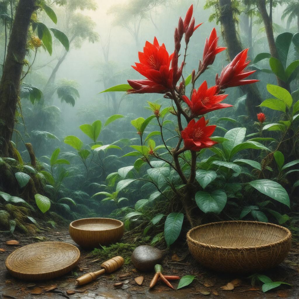 AI-created image of ʻieʻie