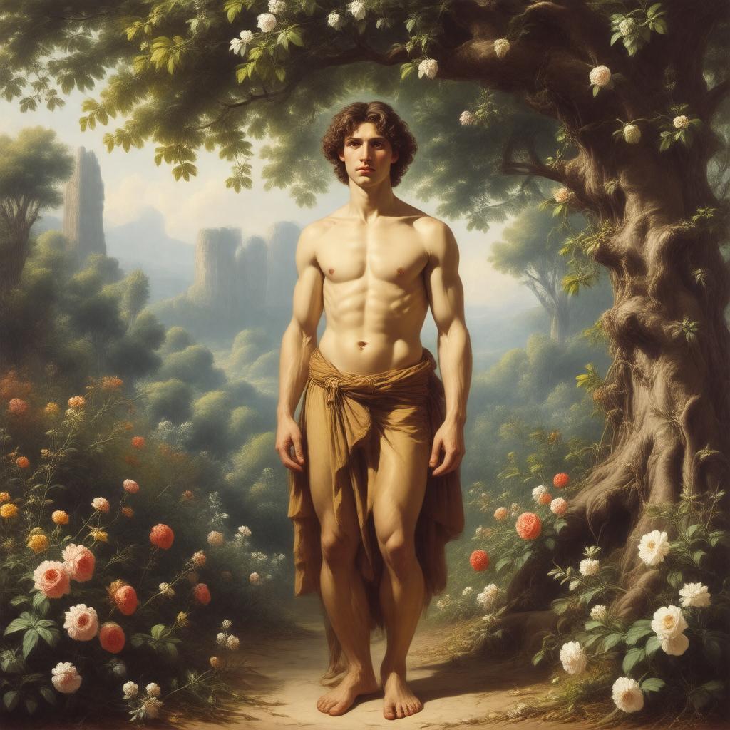 AI-created image of Αδάμ