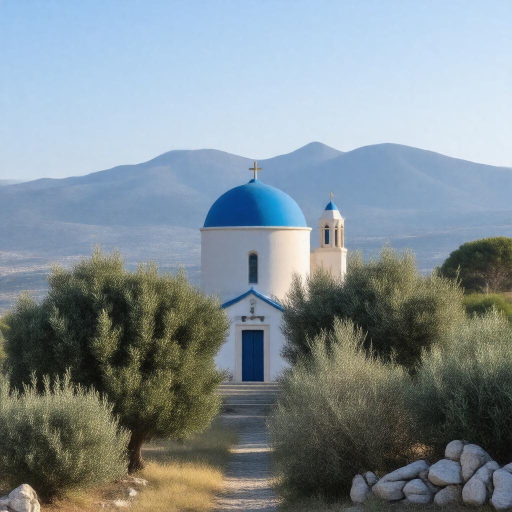 AI-created image of Ελληνικά