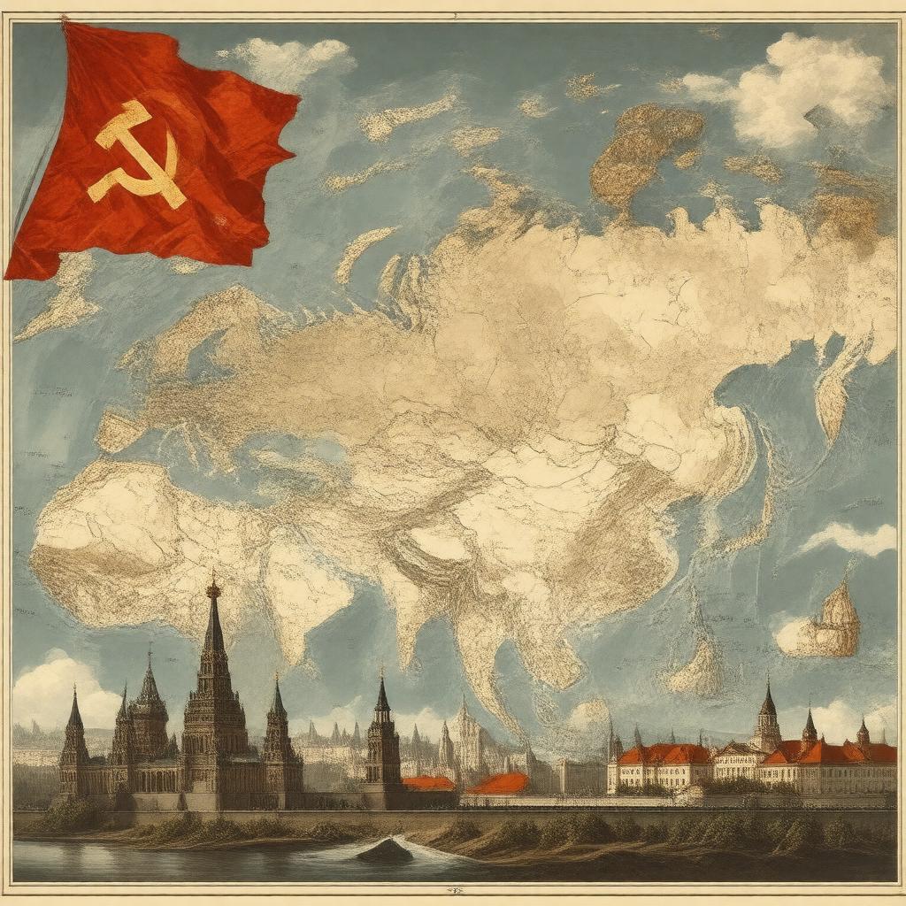 AI-created image of Союз Советских Социалистических Республик