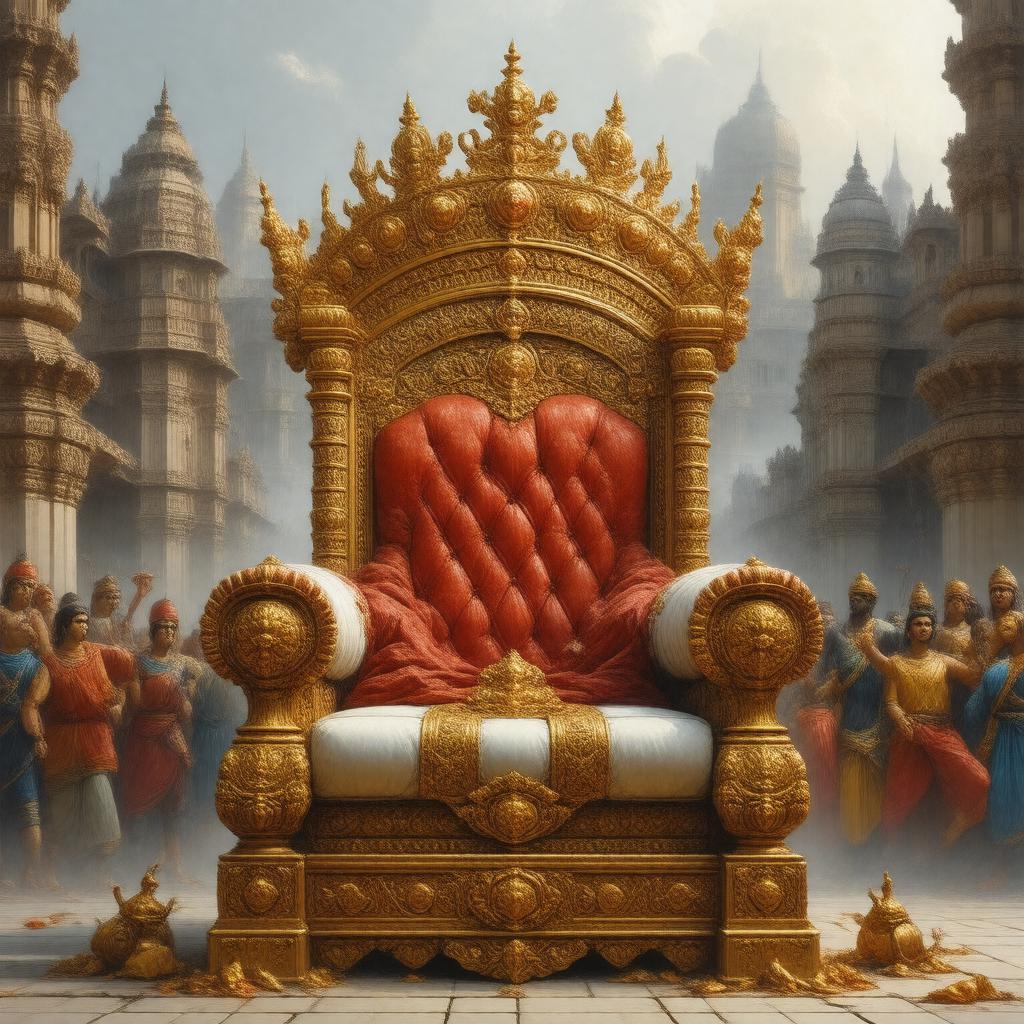 AI-created image of ભારતના સમ્રાટ