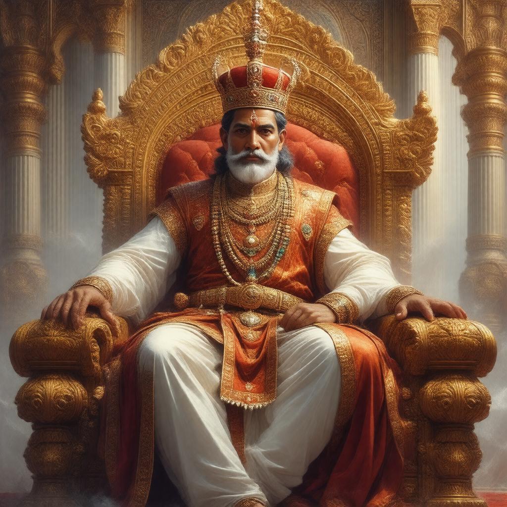AI-created image of இந்திய பேரரசர்
