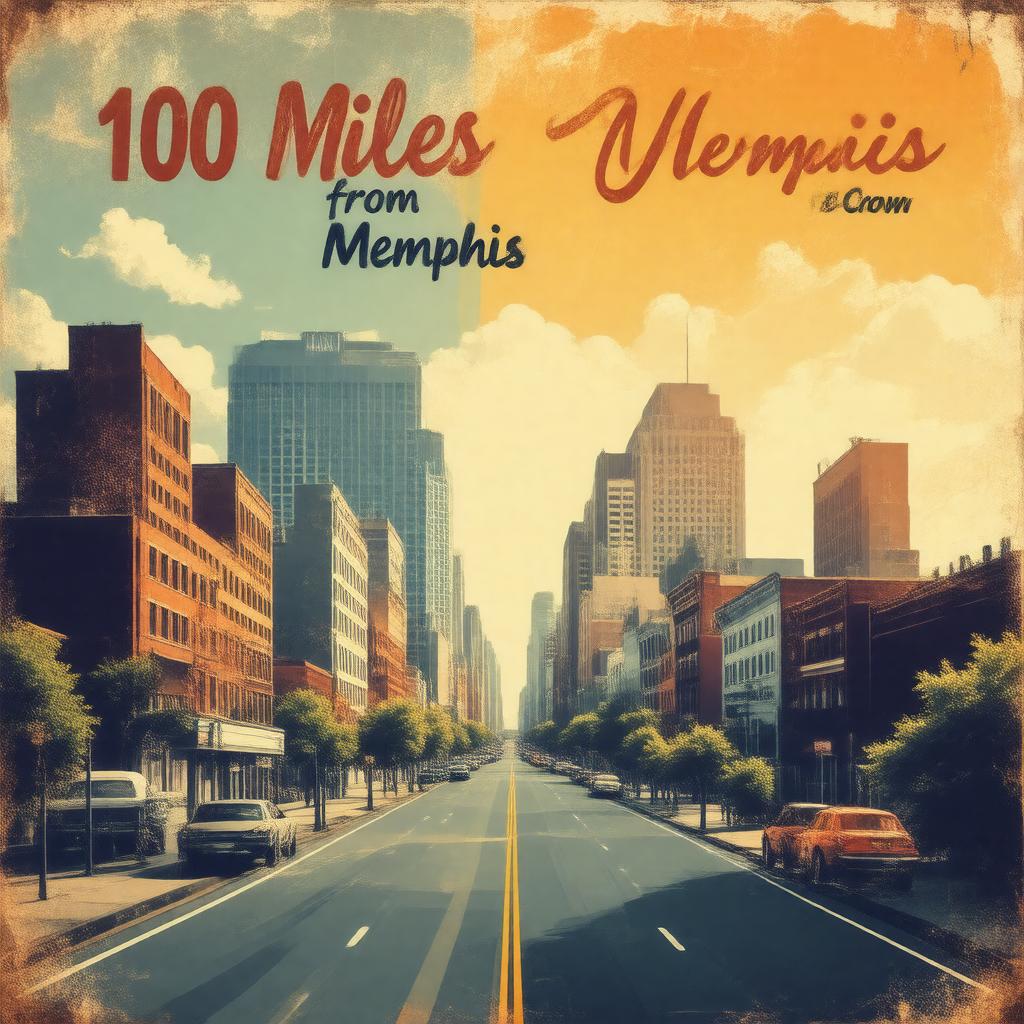 AI-created image of 100 Miles from Memphis