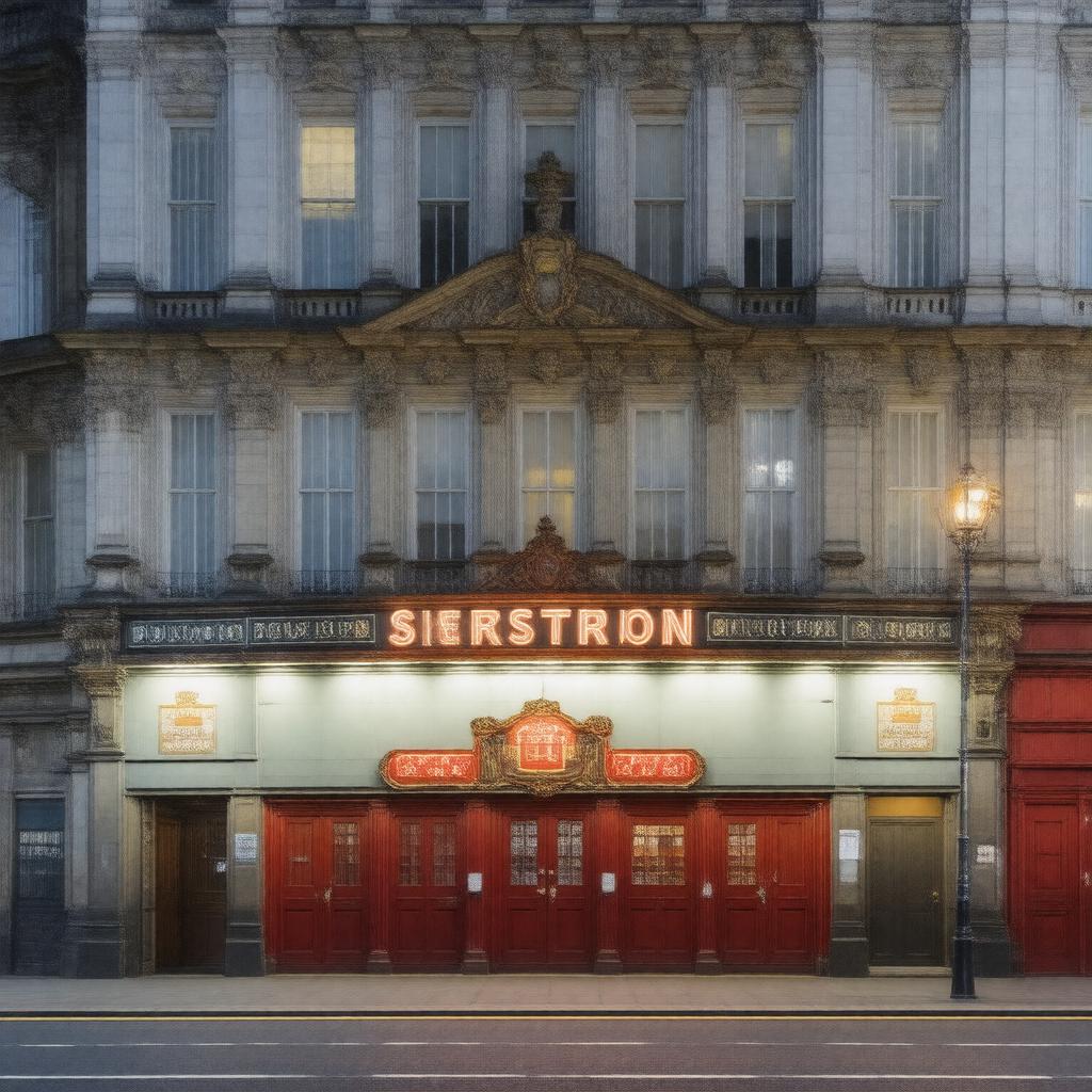 AI-created image of 100 Oxford Street