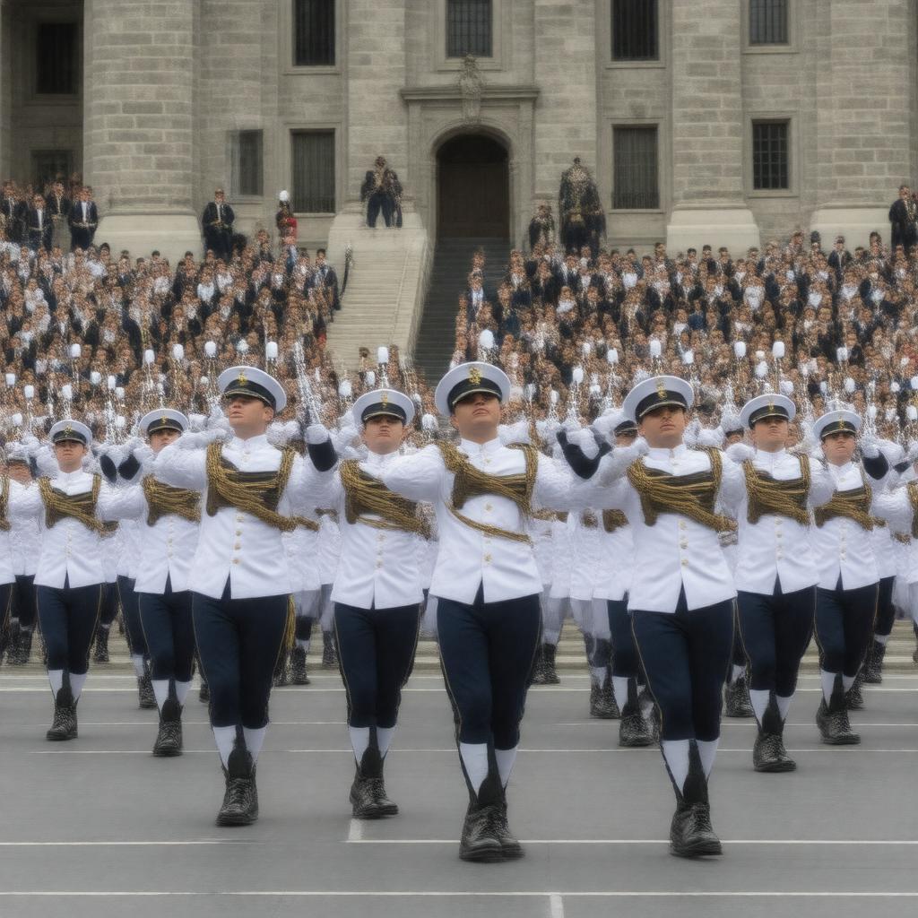 Click to view larger image AI-created image of 100th Night