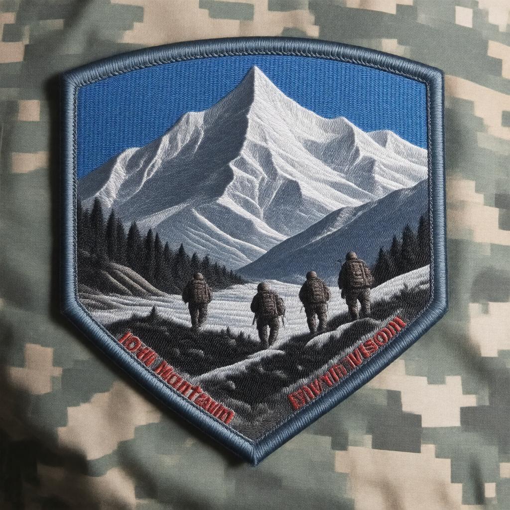 AI-created image of 10th Mountain Division