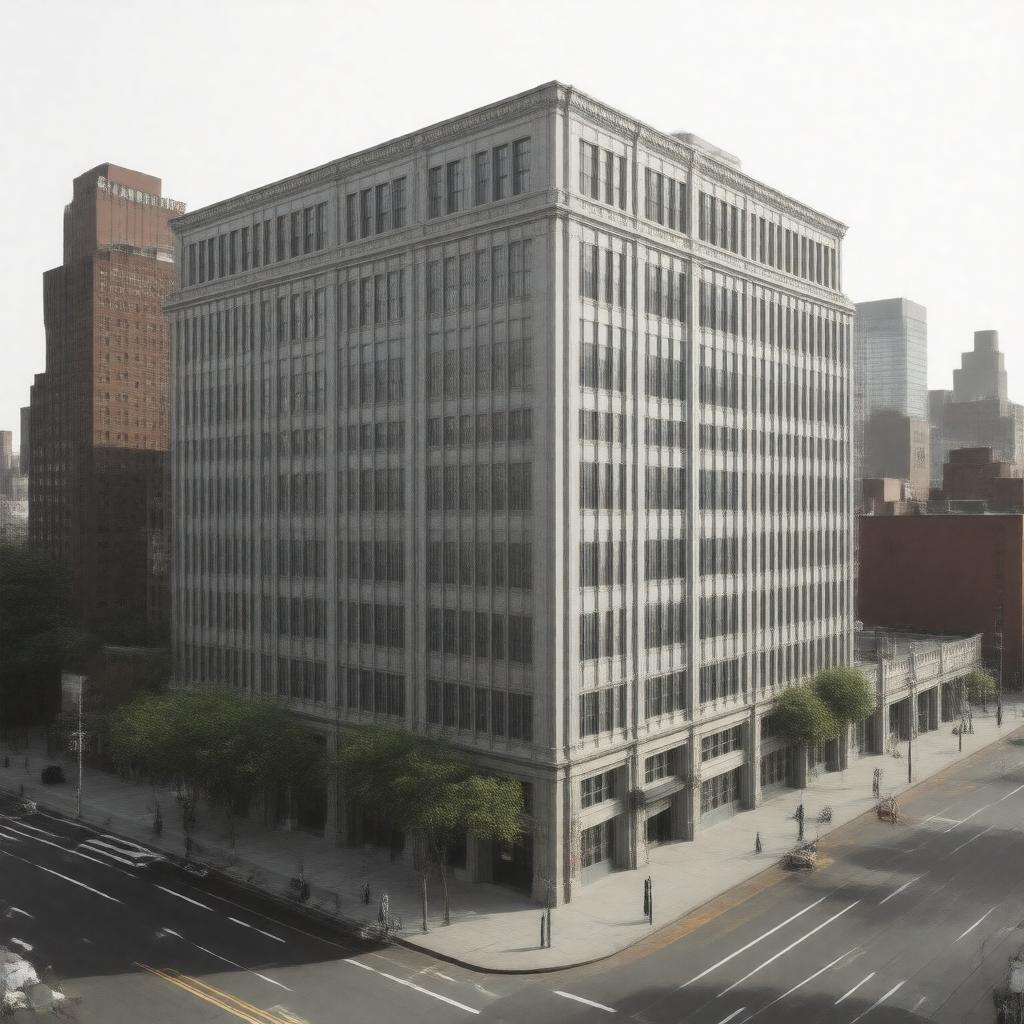 AI-created image of 1111 Chapel Street, New Haven, CT 06510