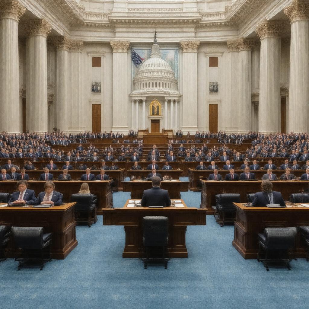 AI-created image of 118th United States Congress