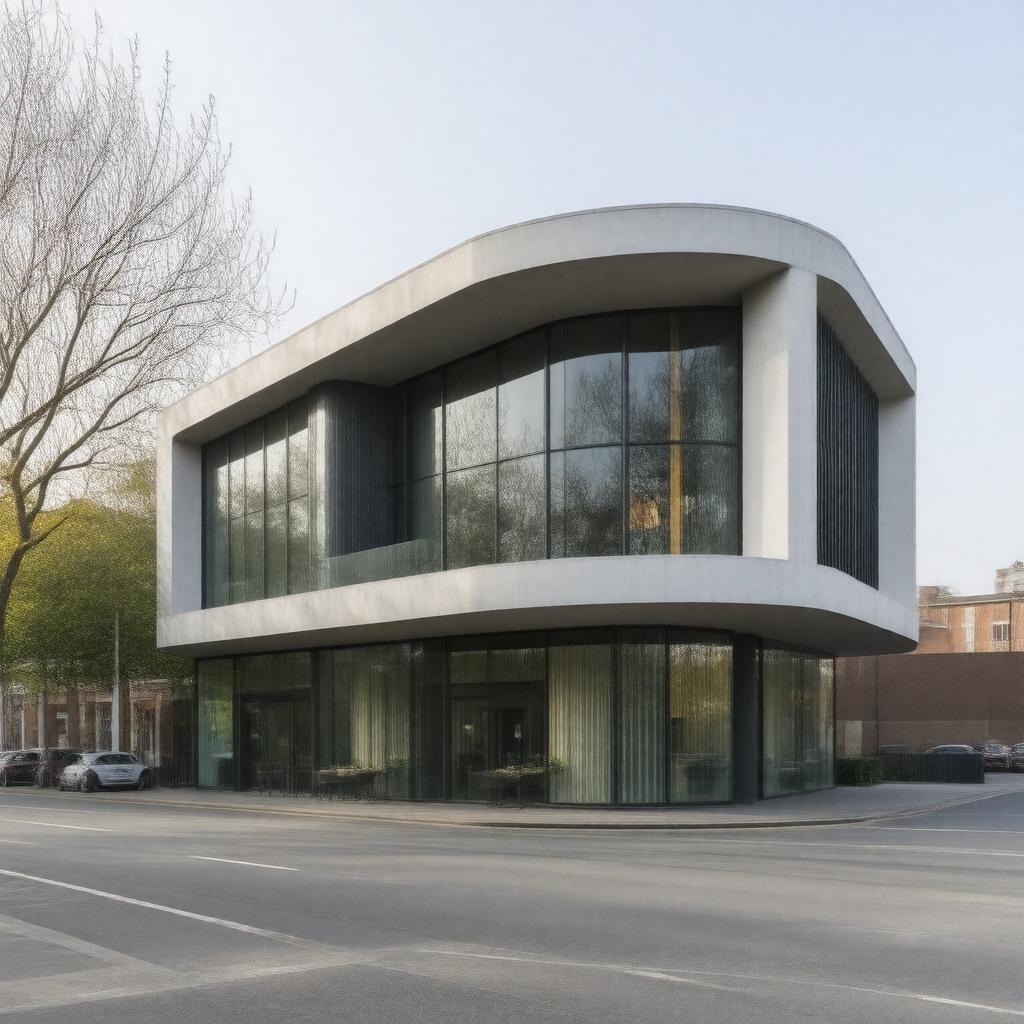 AI-created image of 12-13 New Wharf Road, London N1 9RT