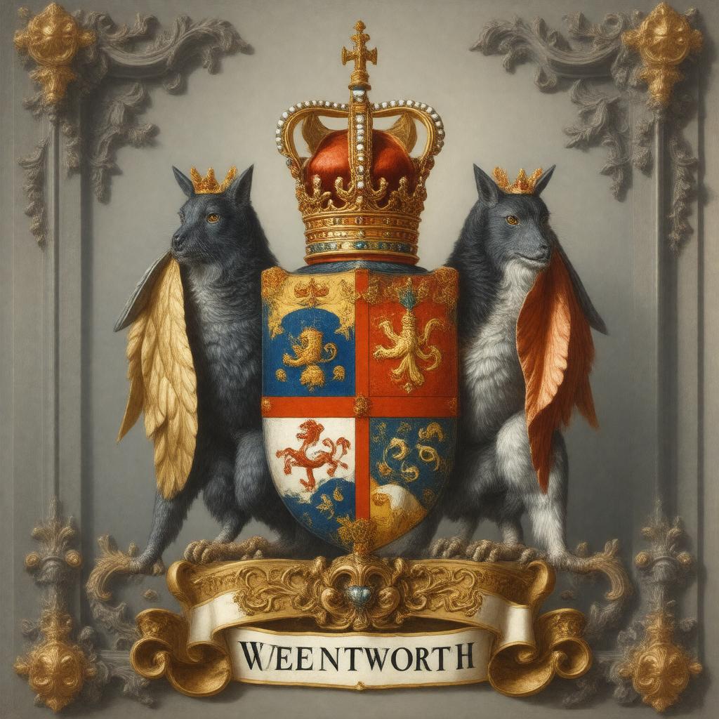 AI-created image of 12th Baron Wentworth