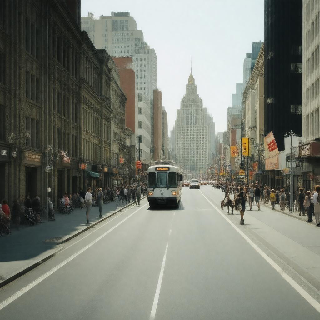 Click to view larger image AI-created image of 14th Street