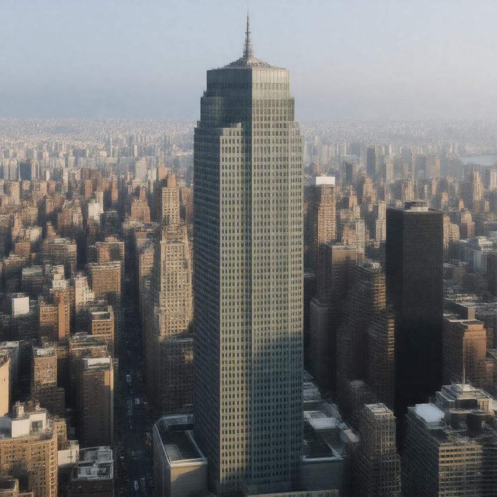 AI-created image of 151 W. 42nd Street, New York, NY, USA