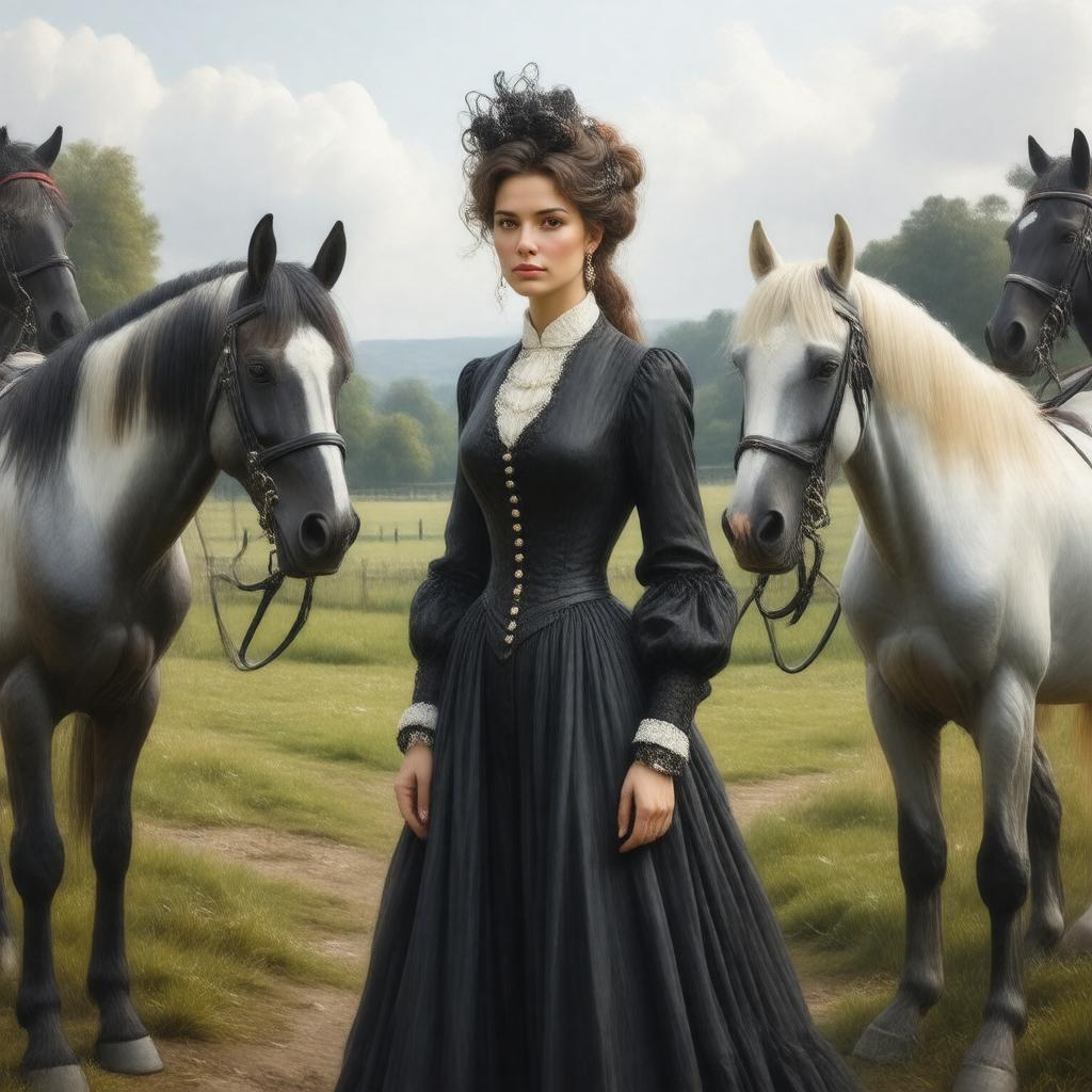 AI-created image of 15th Baroness Wentworth