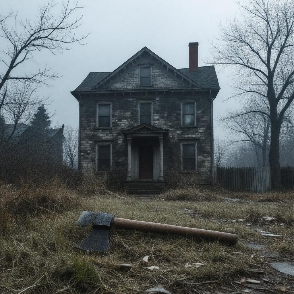 AI-created image of 1892 Borden murders