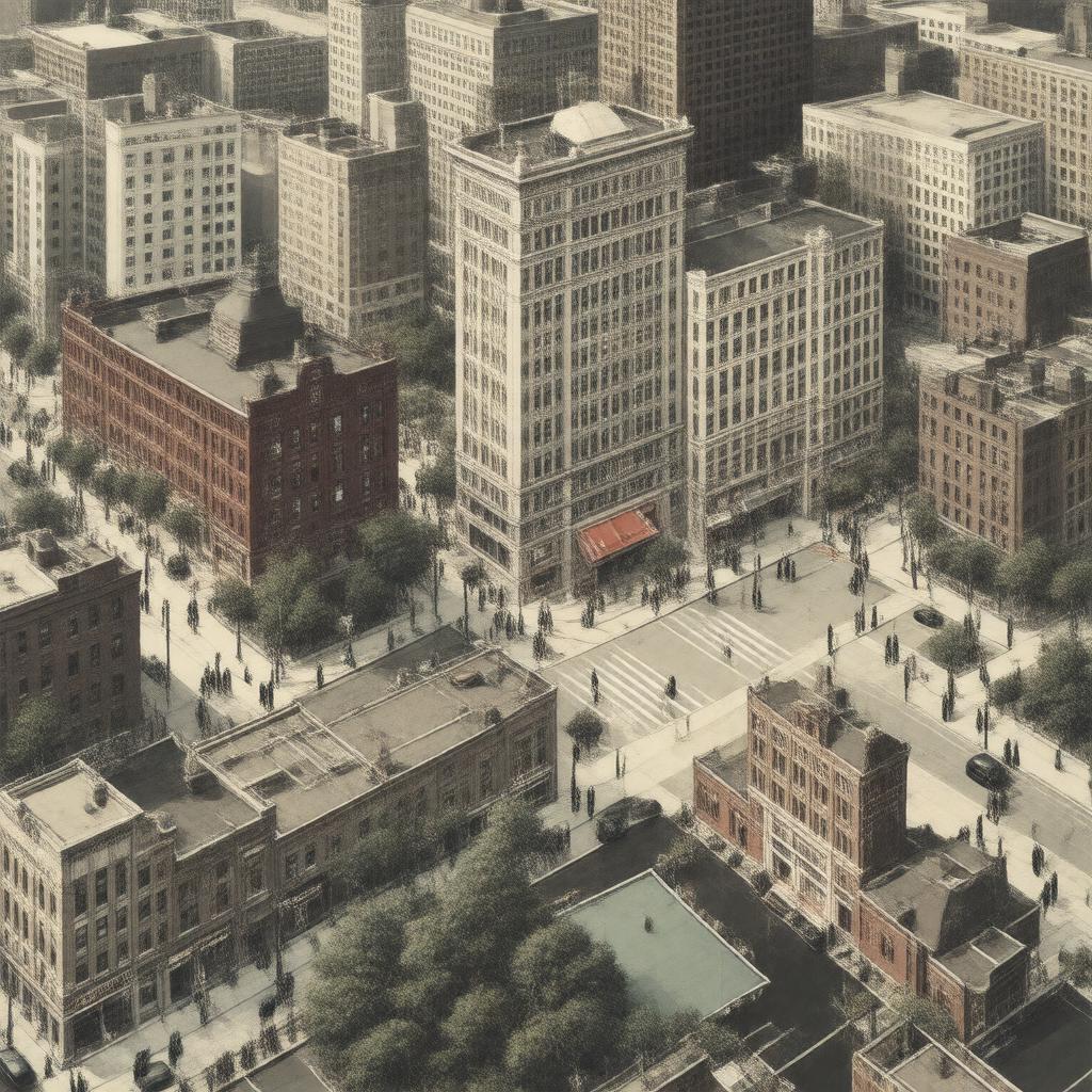 Click to view larger image AI-created image of 18th and Vine Historic District