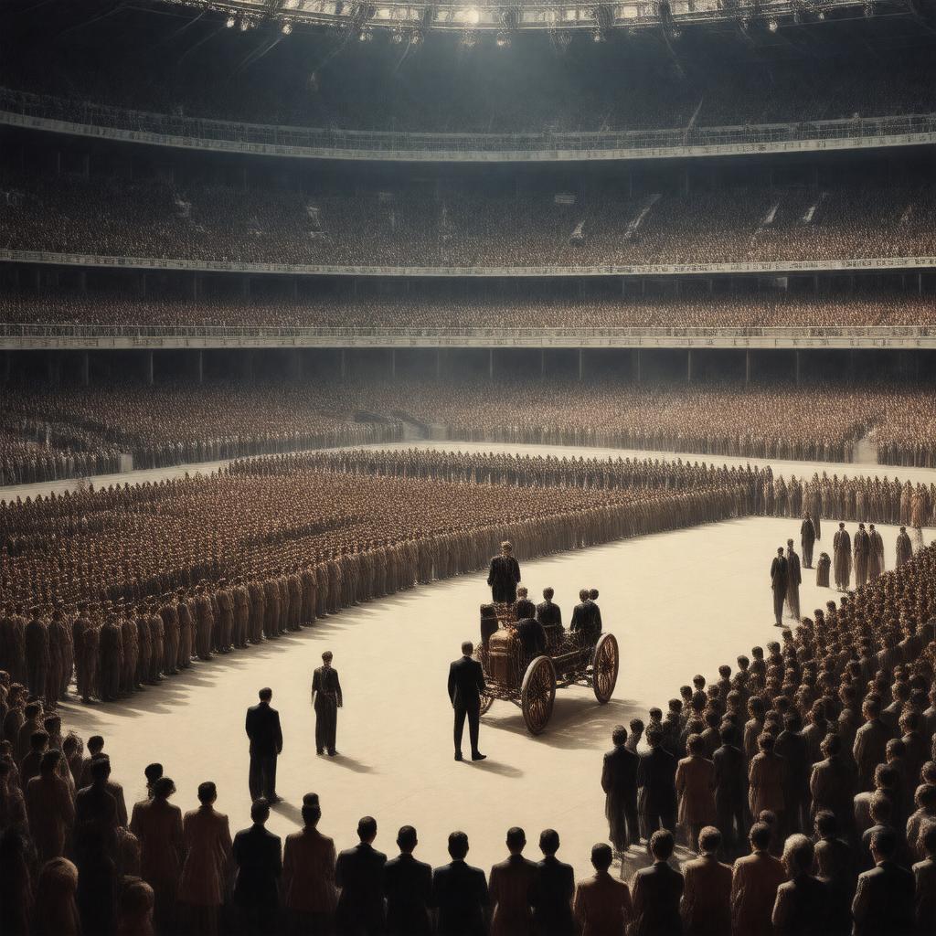 AI-created image of 1912 Summer Olympics