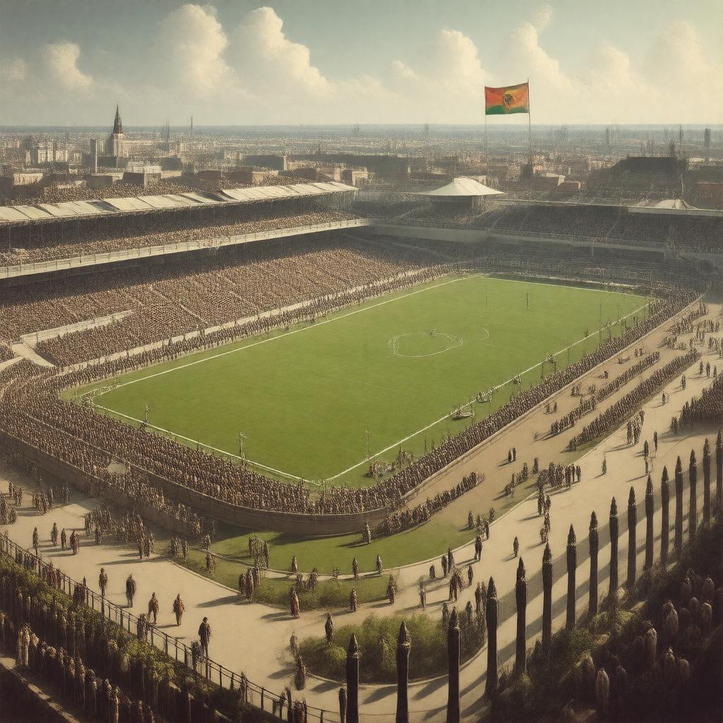 AI-created image of 1920 Summer Olympics