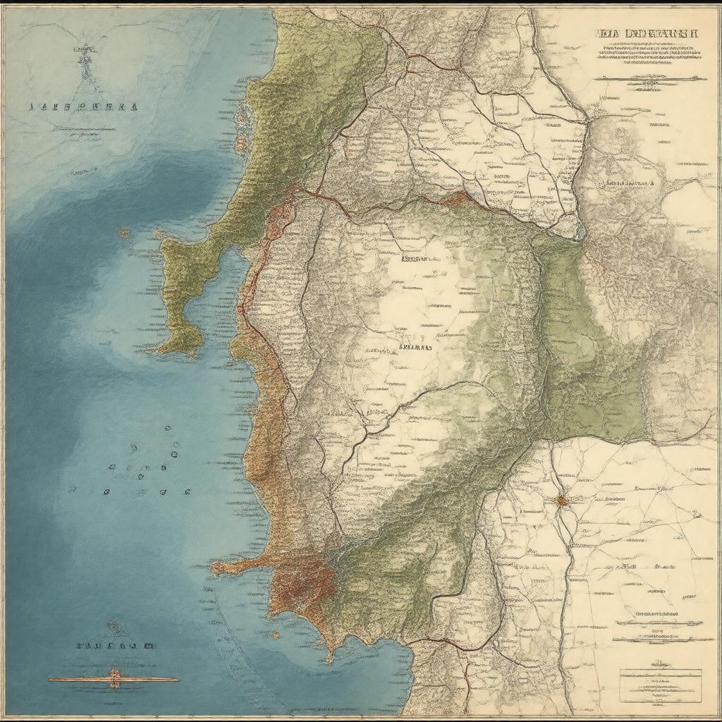 AI-created image of 1948 Arab-Israeli War