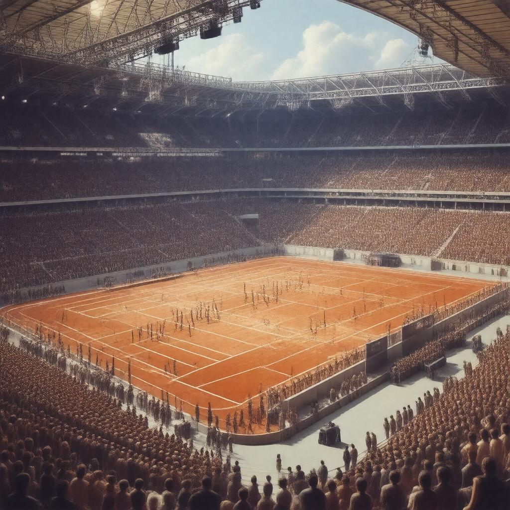 AI-created image of 1948 Summer Olympics