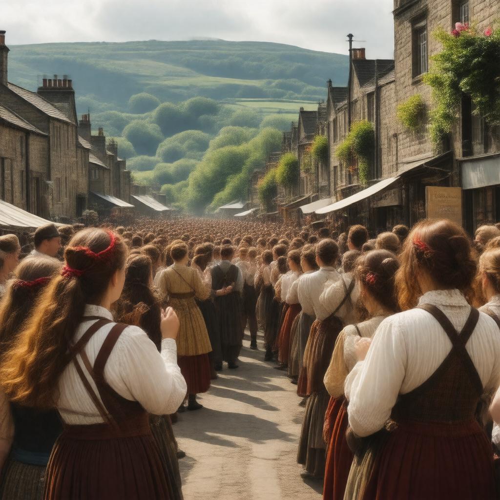 AI-created image of 1949 Brontë Festival