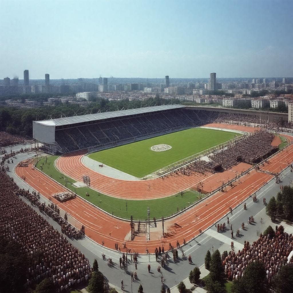 AI-created image of 1952 Summer Olympics