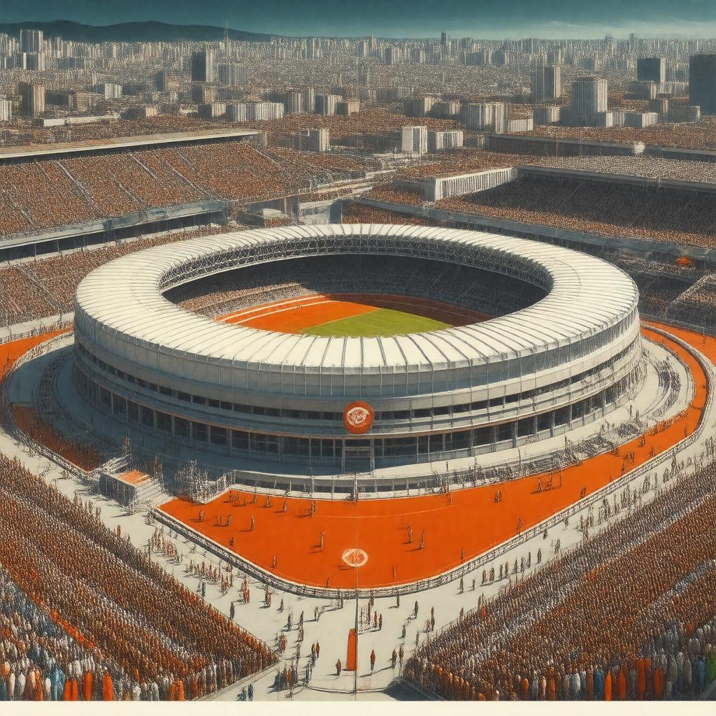 AI-created image of 1964 Summer Olympics