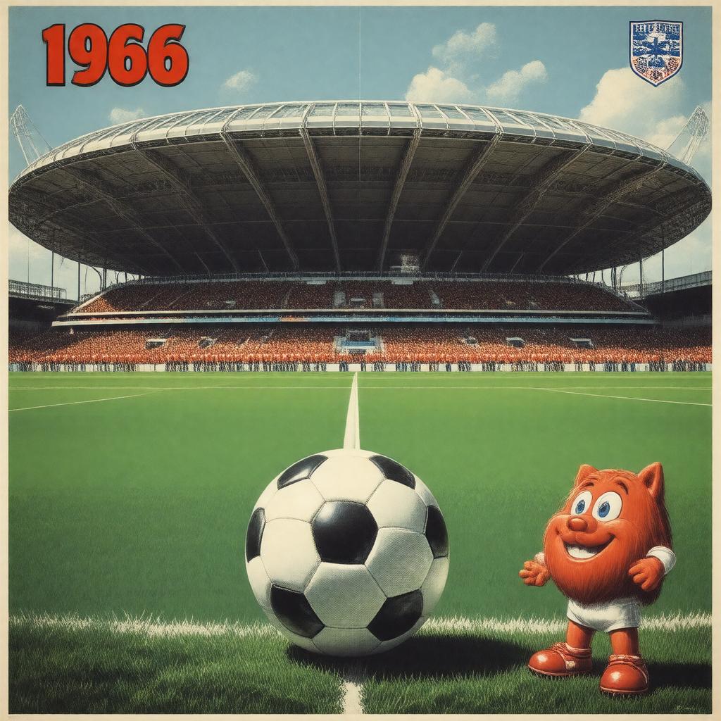 AI-created image of 1966 FIFA World Cup