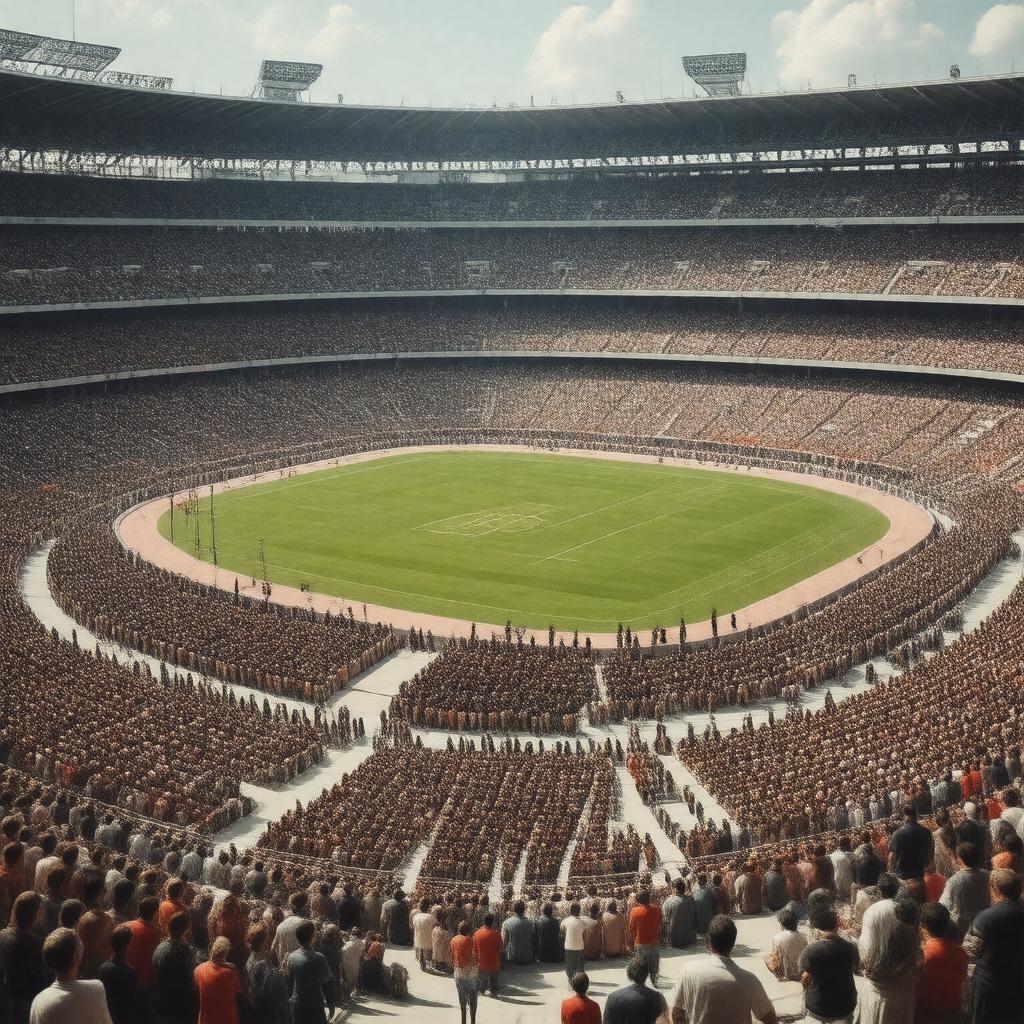 AI-created image of 1968 Summer Olympics