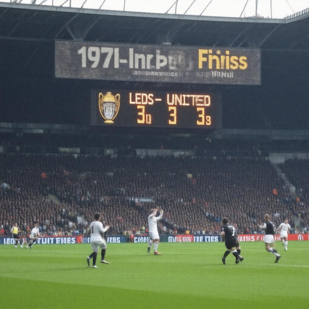 Click to view larger image AI-created image of 1971 Inter-Cities Fairs Cup Final