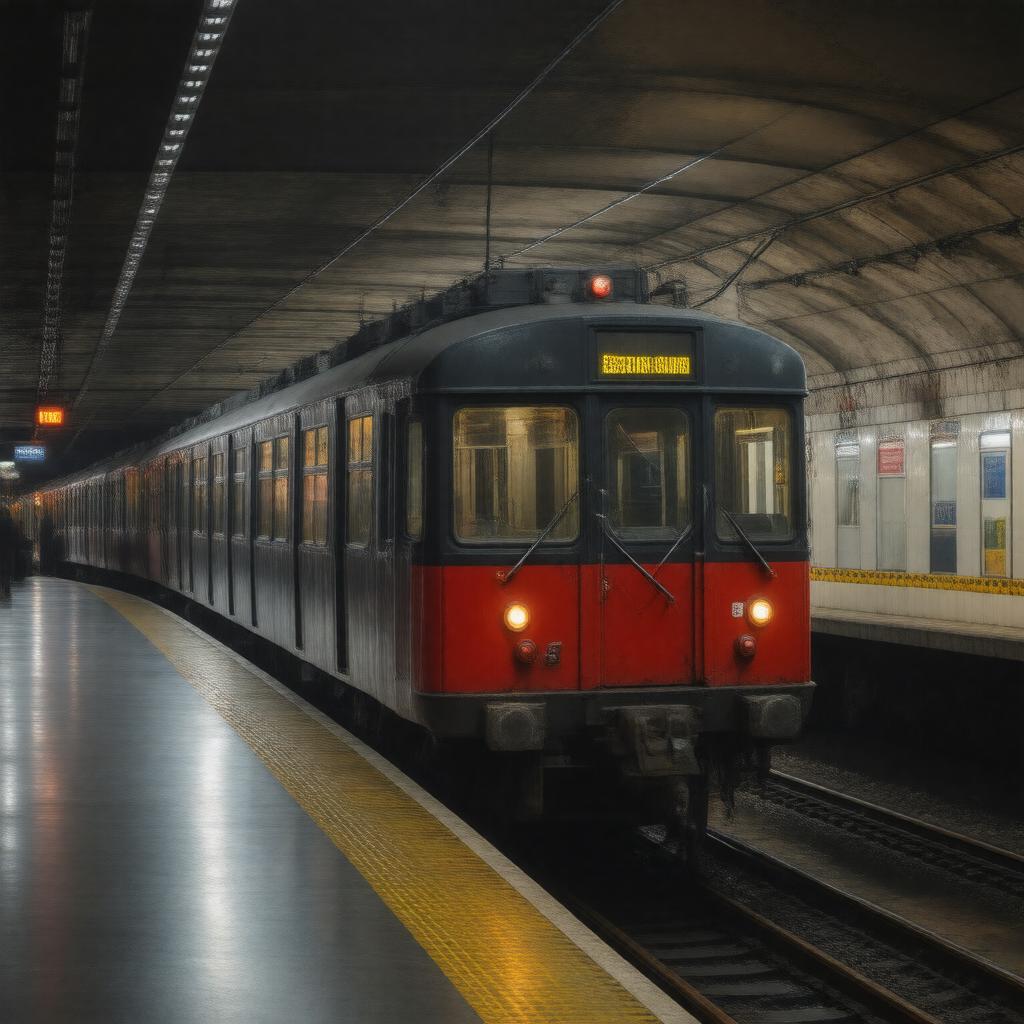 Click to view larger image AI-created image of 1972 Tube Stock