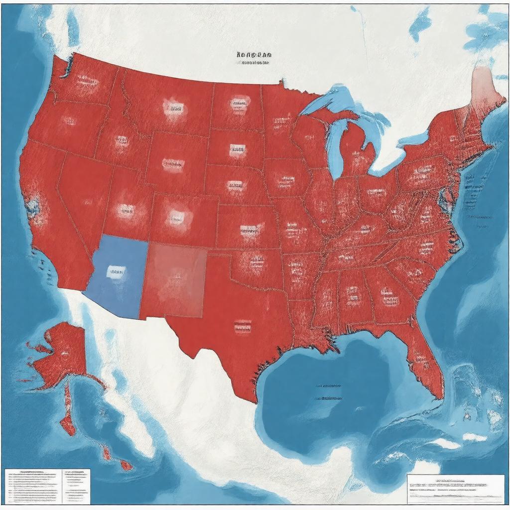 AI-created image of 1980 United States presidential election