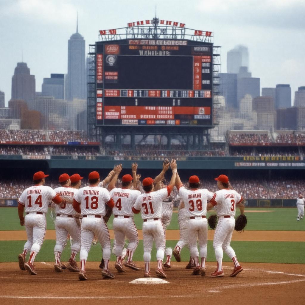 AI-created image of 1980 World Series