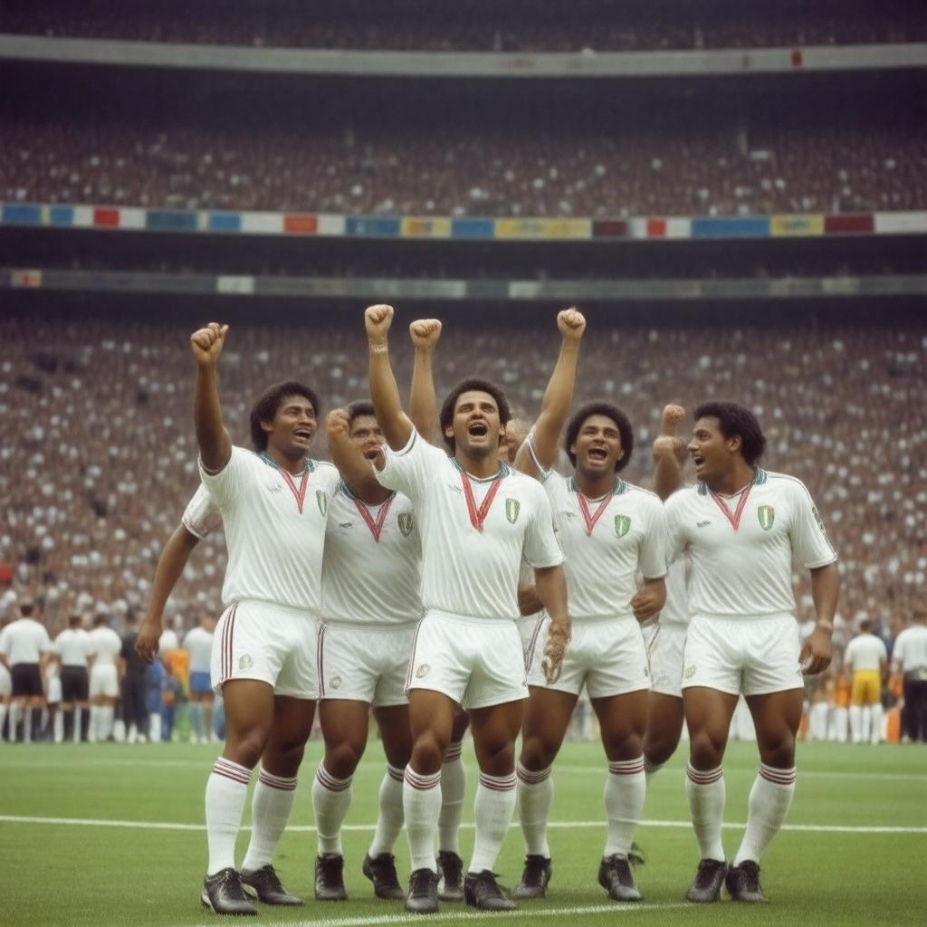 AI-created image of 1982 FIFA World Cup final