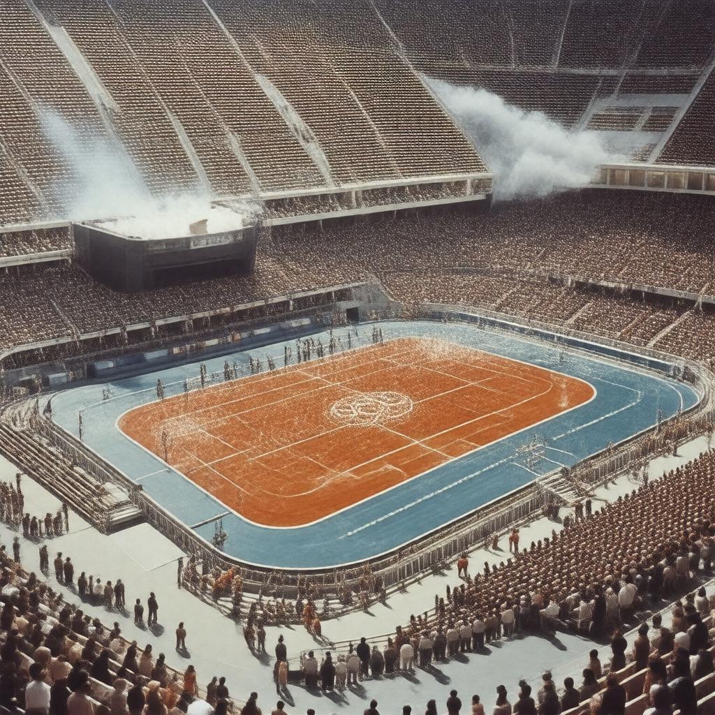 AI-created image of 1984 Summer Olympics